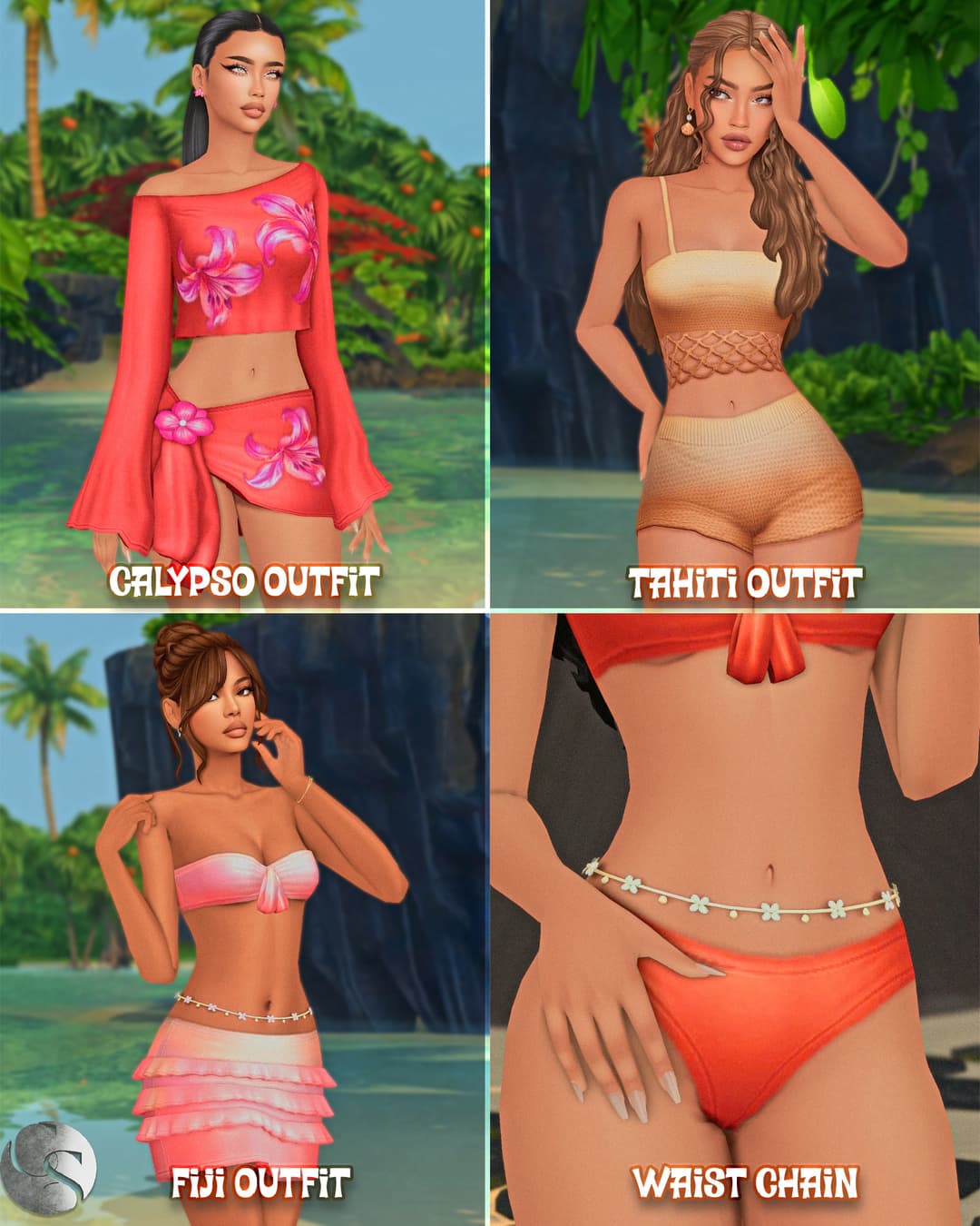 Галерея мода Коллекция одежды Island Paradise Collection #1